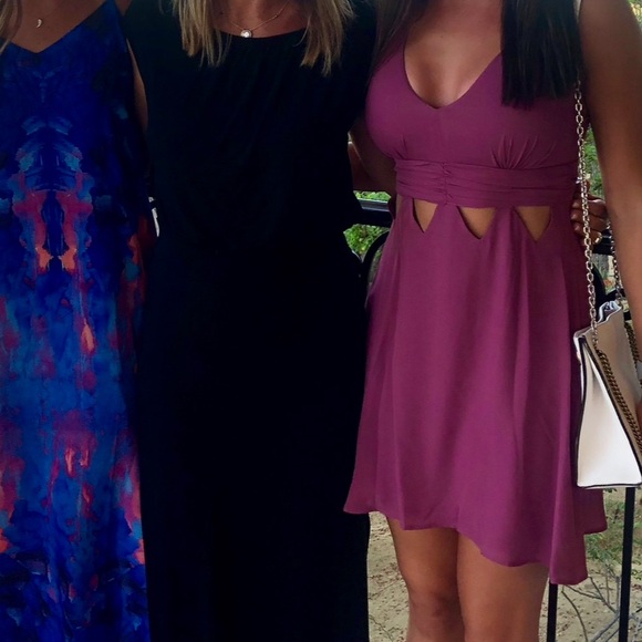 BCBG cutout mauve mini dress - Picture 4 of 7